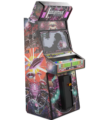 Gravitar Recharged Pro arcade machine side angle view