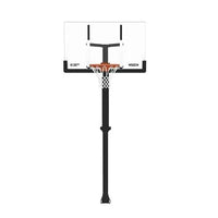 Lifetime Mammoth Lift Bolt Down Basketball Hoop (54-Inch Tempered Glass)