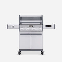Eminence 405 Smart Stainless Steel Gas Grill with Clearview Glass