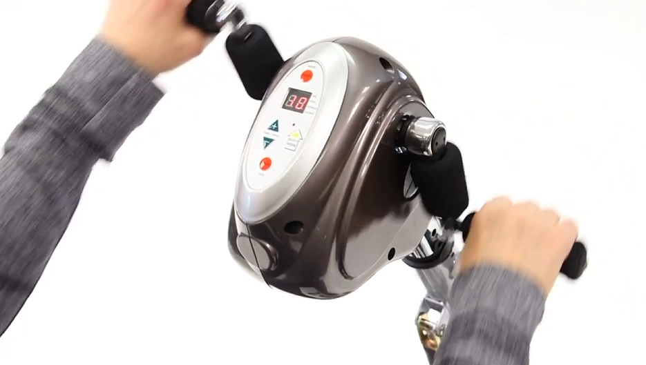 HCI Fitness eTrainer Passive Assist Motorized Exercise Bike - Full View