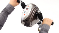 HCI Fitness eTrainer Passive Assist Motorized Exercise Bike - Full View