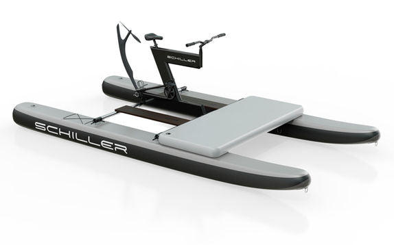 Schiller S1-C water bike hero shot on open water