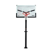 Lifetime Mammoth Bolt Down Basketball Hoop (54-Inch Tempered Glass)