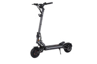 Teverun Fighter Mini Pro electric scooter full side view in black and carbon fiber