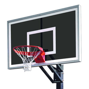 Jam™ Adjustable In-Ground Bolt-Down Basketball Hoop by First Team