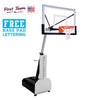 Fury™ Eclipse 60" Smoked Tempered Glass Portable Basketball Hoop by First Team