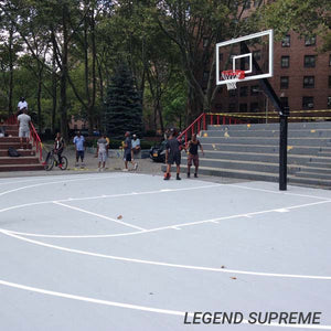 Legend™ Fixed-Height In-Ground Basketball Hoop by First Team