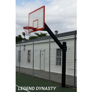 Legend™ Fixed-Height Bolt-Down In-Ground Basketball Hoop by First Team