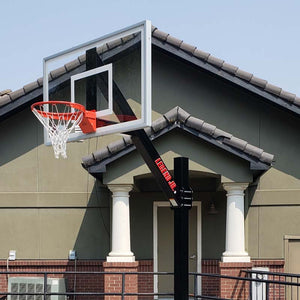 Legend™ Jr. Fixed-Height In-Ground Basketball Hoop by First Team