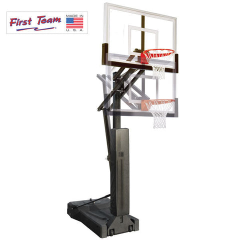 Image of OmniSlam™ III Portable Basketball Hoop by First Team