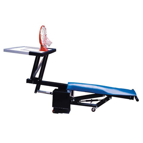 Image of RollaJam™ Turbo 54" Tempered Glass Portable Basketball Hoop by First Team