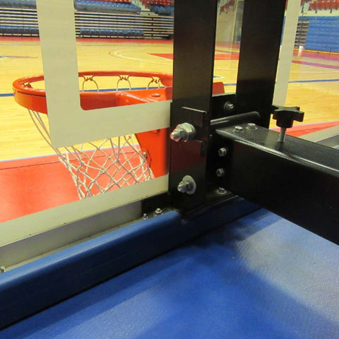 Image of Storm™ Select 60" Acrylic Portable Basketball Hoop by First Team