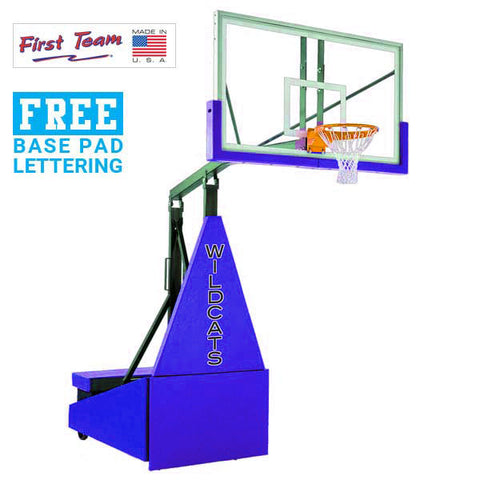 Image of Storm™ Supreme 72" Acrylic Portable Basketball Hoop by First Team