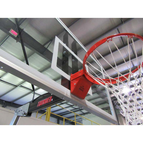 Image of Thunder™ Arena 72" Tempered Glass Portable Basketball Hoop by First Team