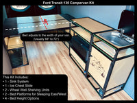 Van Furniture Kit | Ford Transit 130 | Campervan DIY