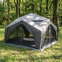 Coody Air Tent Hub Shelter Gray Inflatable Tents for Camping (2-6 Person)