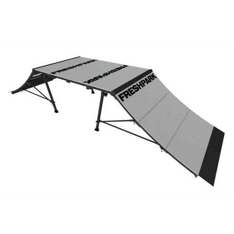 Image of Freshpark Double Quarter Pipe Box Skateboard Ramp