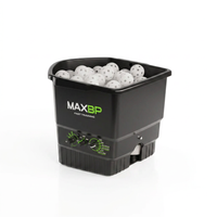 MaxBP Pro Pitching Machine on bright white background