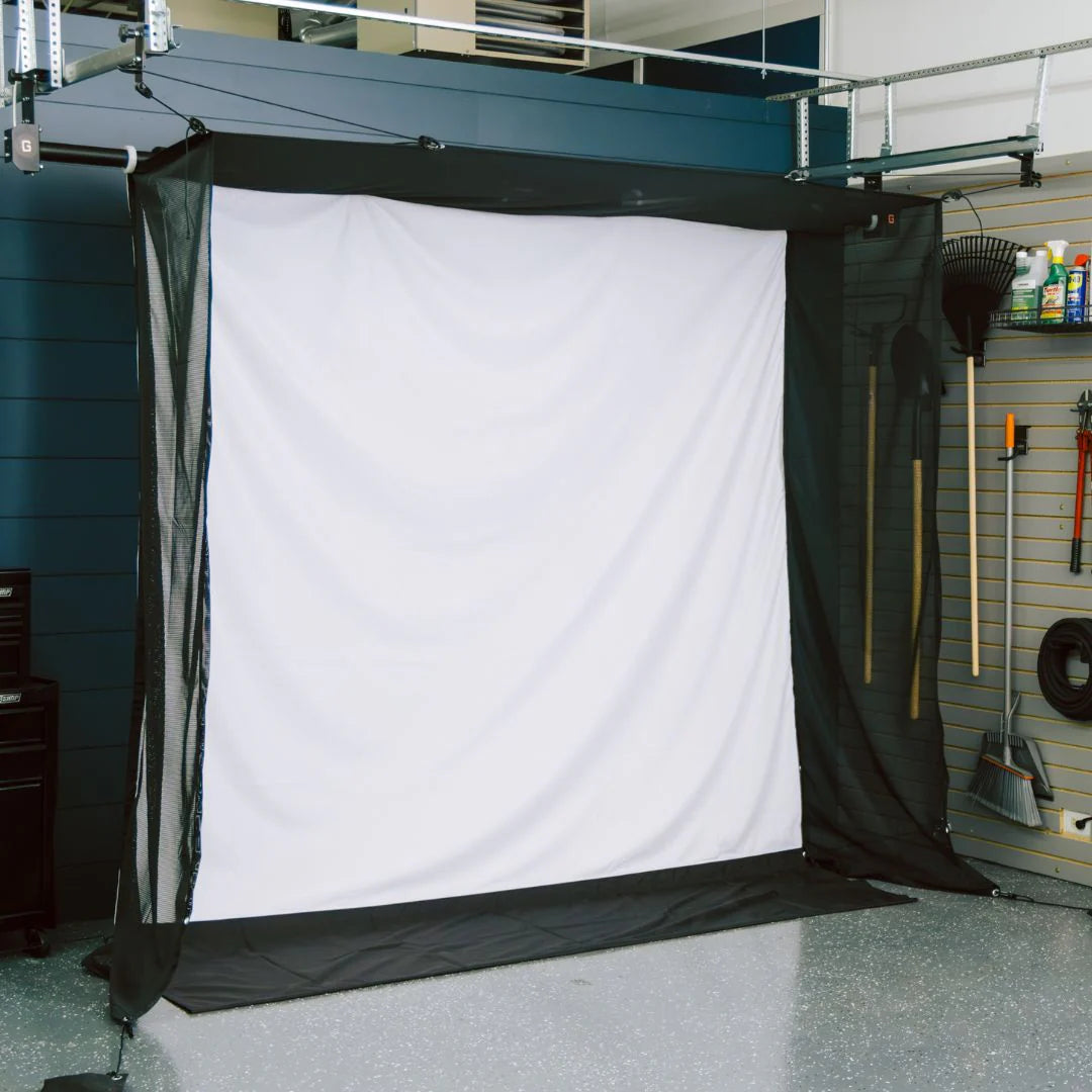 G-TRAK Retractable Sports Practice Screen with Add-On Targets