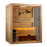 Golden Designs Hanko 2-3 Person Traditional Sauna