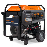 Generac GP18000EFI 18000W Portable Generator with EFI Engine and COsense Technology - Front View