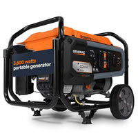 Generac GP3600 3600W portable generator with COsense technology - front view