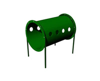 Doggie Crawl Tunnel with Ground Spikes - Heavy-Duty Rotomolded