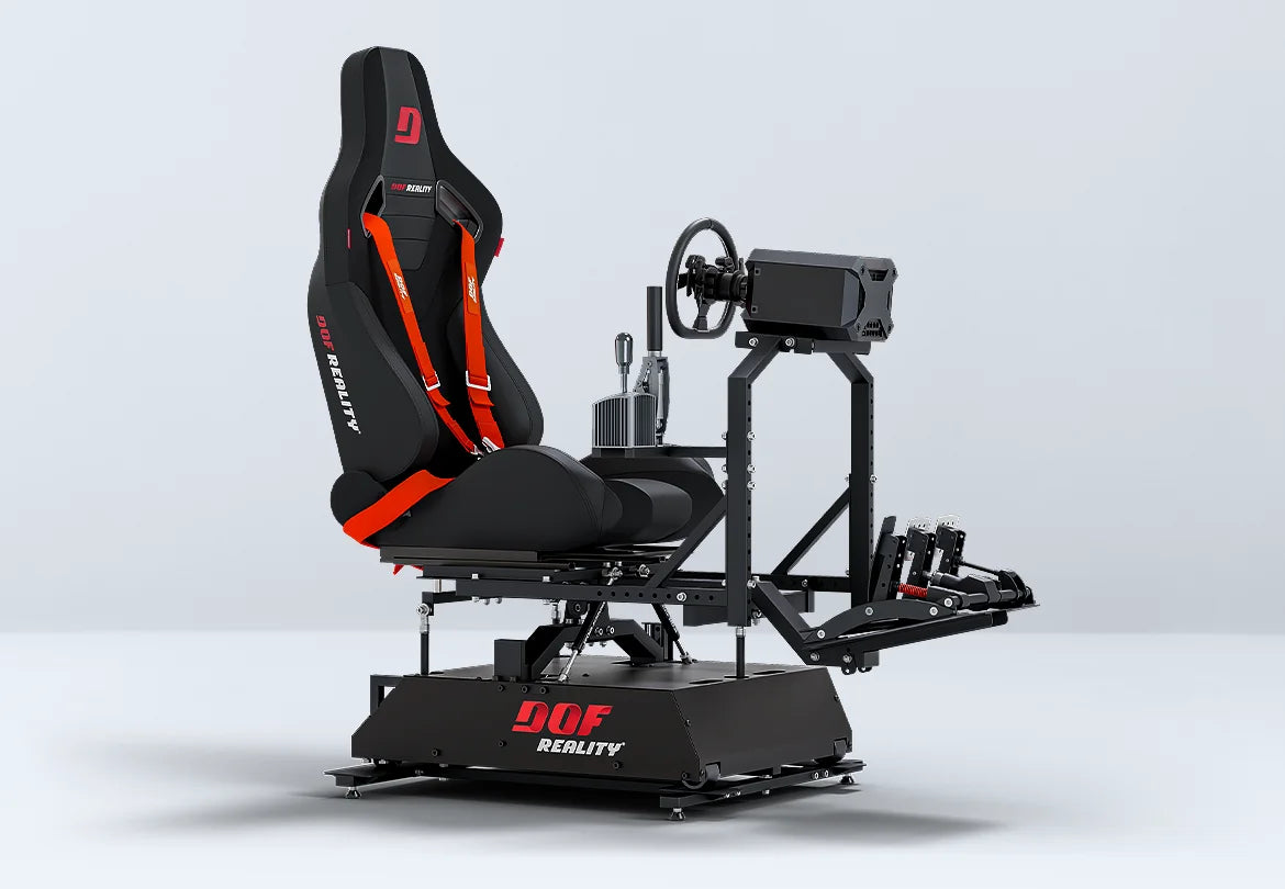 DOF Reality H4 Hero 4-Axis Racing Motion Simulator Platform - front view