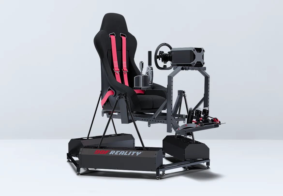 DOF Reality H6 Hero 6-Axis Racing Motion Simulator Platform - front view