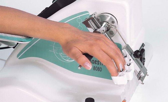 Kinetec Maestra Hand and Wrist CPM Machine - full device view