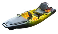 Reel Yaks - 9.8ft Rocket Propeller Drive Modular Pedal Fishing Kayak | 400lbs Capacity | 2 Piece