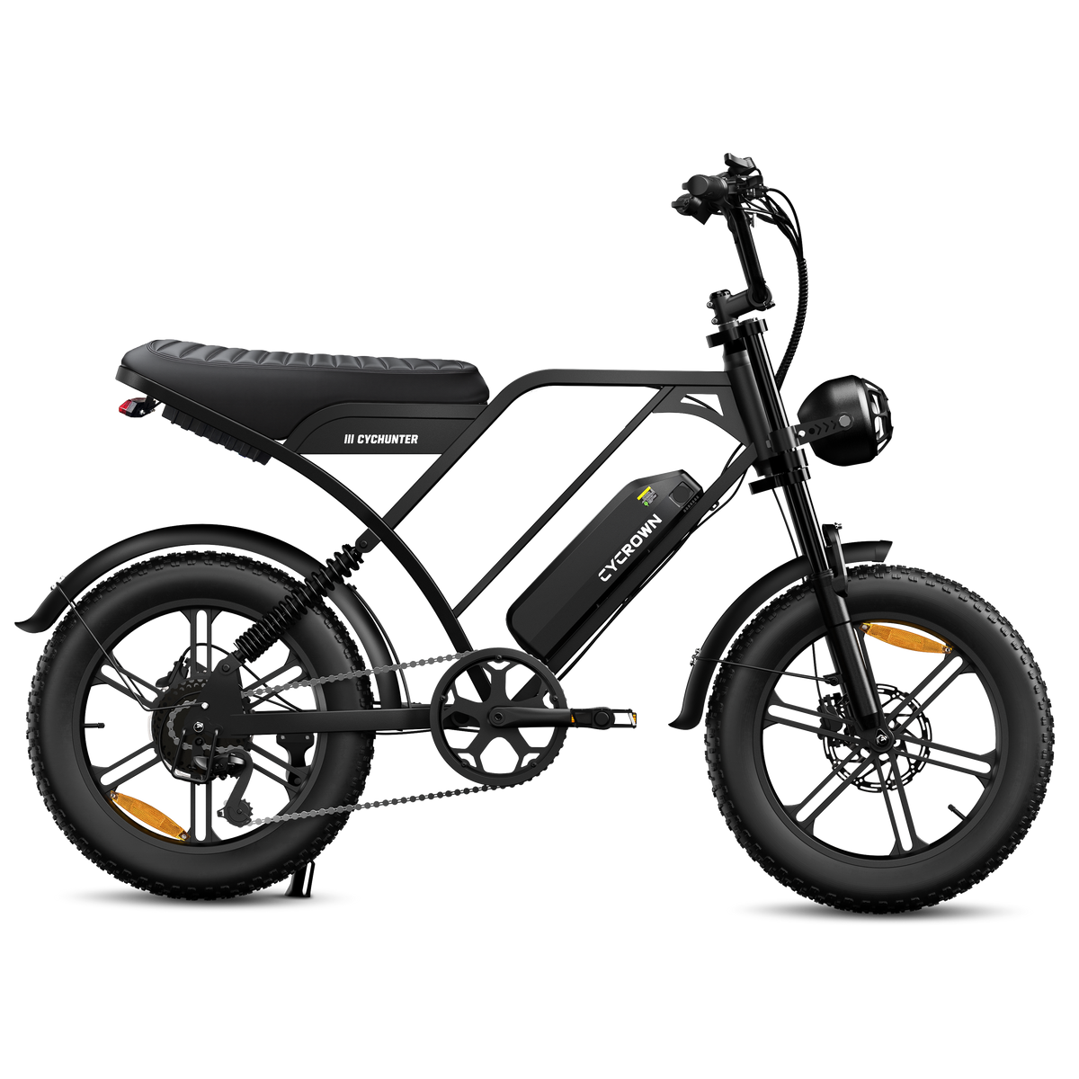 CYCROWN CycHunter 2.0 Moped-Style Electric Bike hero shot