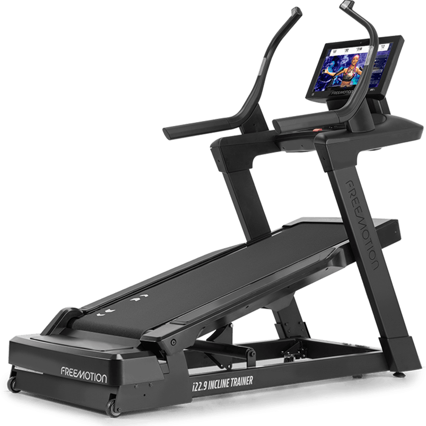 Freemotion i22.9 Incline Trainer with 22-inch HD touchscreen and iFit connectivity