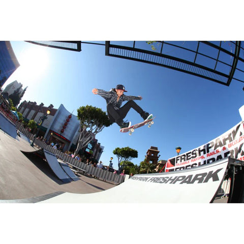 Image of Freshpark Quarter Pipe Skateboard Ramp