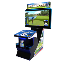 Golden Tee PGA TOUR Clubhouse Deluxe Edition Arcade Cabinet