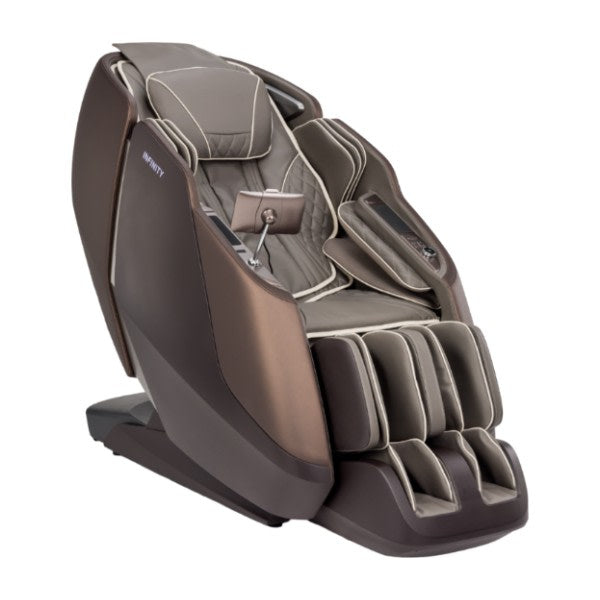Infinity Sensation 4D DualFlex Massage Chair in Dark Brown - Right Hero View