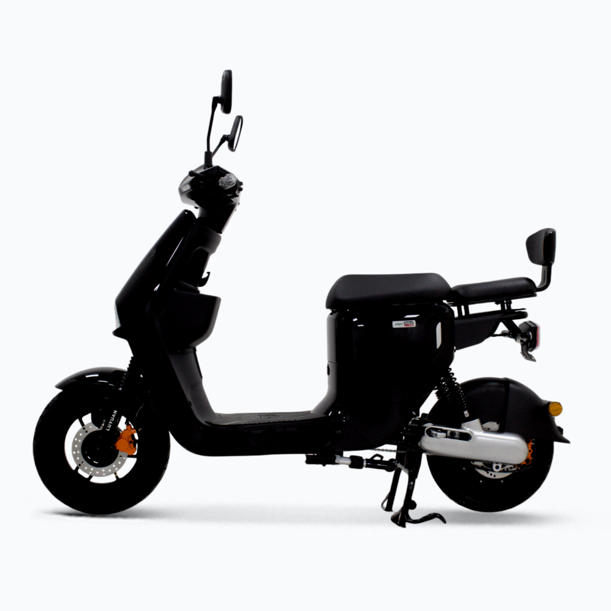 HMP Bikes INNO-A Pro Class 2 E-bike - Left Side View in Black