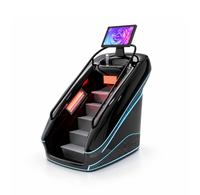 InfraStepper featured gallery view - sleek black climber with blue LED accents and touchscreen