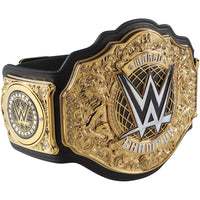 Jey Uso WWE Autographed World Heavyweight Championship Replica Title Belt with And New 4-19-25 Inscription - front view