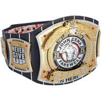 John Cena WWE Autographed Farewell Tour 2025 New York City Replica Title Belt - Limited Edition of 50, front view