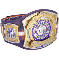 John Cena WWE Autographed Farewell Tour 2025 Phoenix Replica Title Belt - Limited Edition of 25, front view