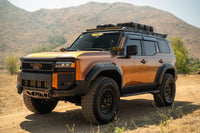DV8 Offroad Roof Rack installed on 2024-2026 Toyota Land Cruiser 250 Series and Lexus GX 550