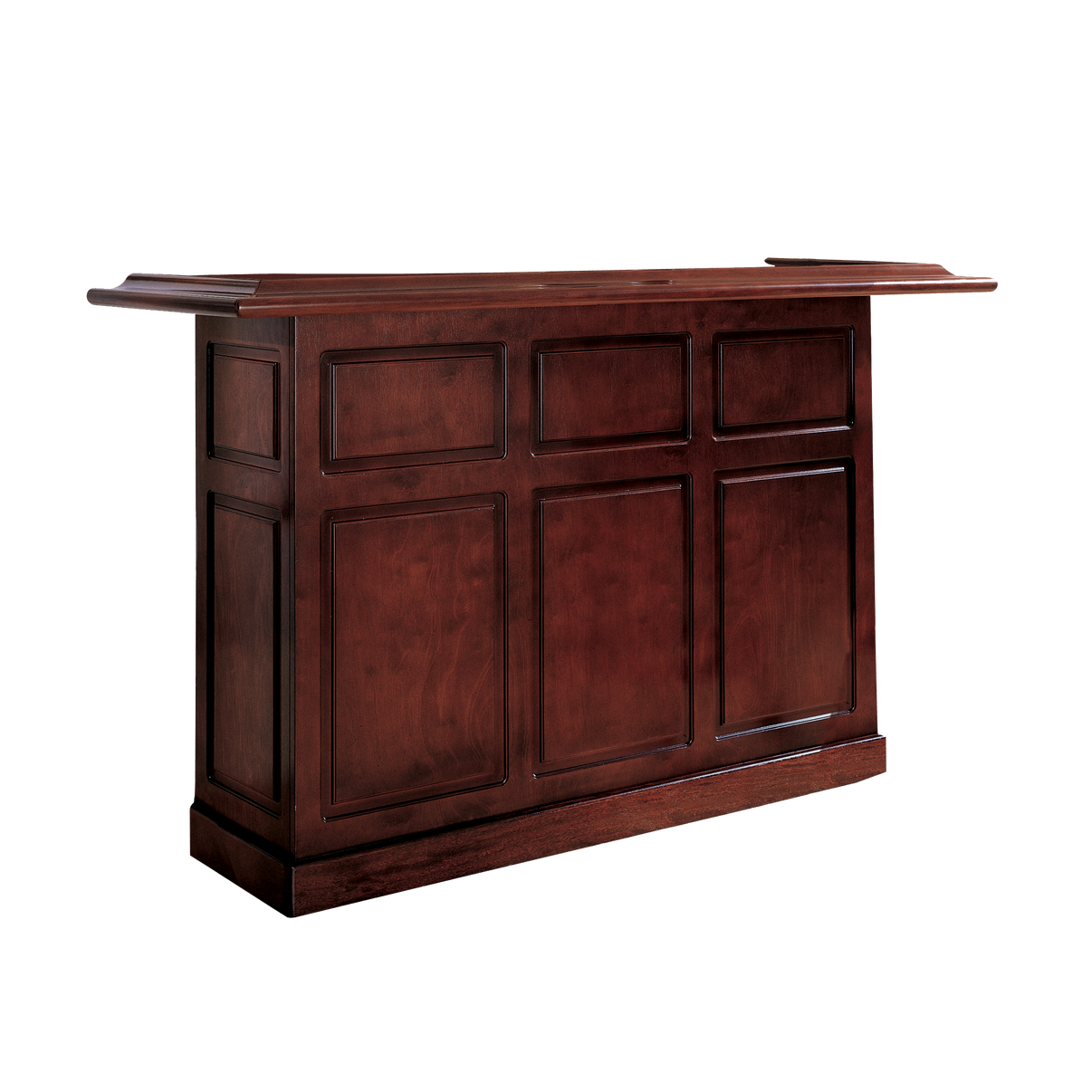 American Heritage Lexington Home Bar in English Tudor finish - full front view