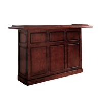 American Heritage Lexington Home Bar in English Tudor finish - full front view