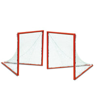 Jaypro Sports Official Box Lacrosse Goal Package 4x4 ft - 2 Goals & Nets