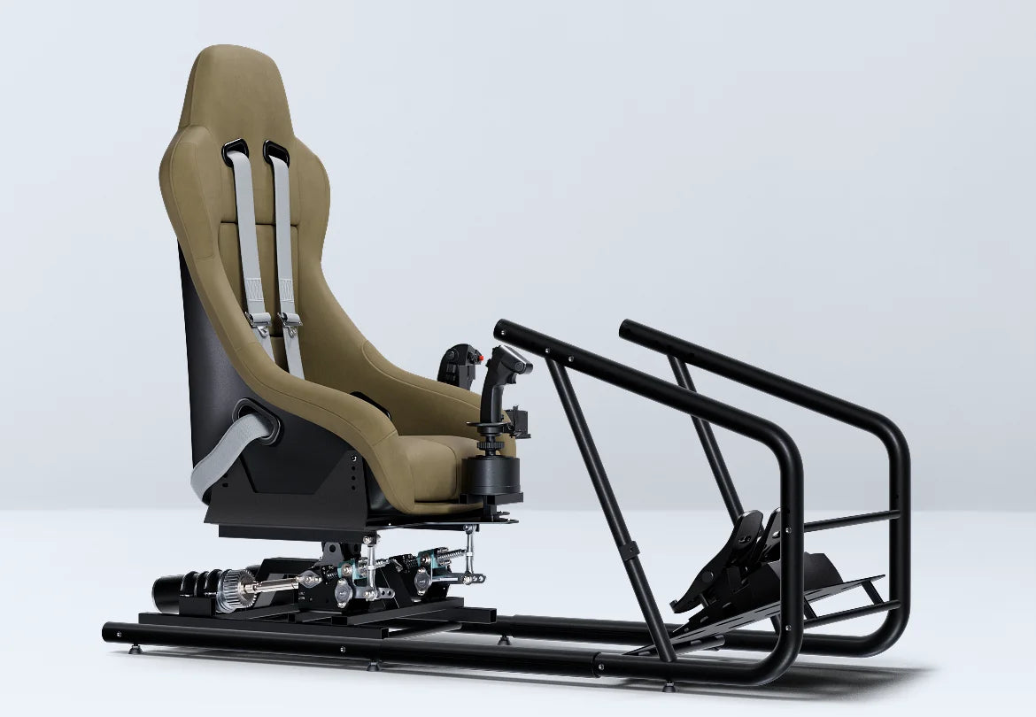 DOF Reality M2 Helicopter Motion Simulator Platform - 2-Axis MOVER front view
