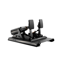 MOZA mBooster Active Pedal Set with CRP2 Throttle - complete sim racing pedal bundle