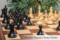 House of Staunton Electronic Chess Board without LEDs - detail shot of Burmese Rosewood squares