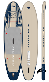 Aqua Marina Magma Advanced All-Around Paddleboard 11'2" with Carbon/Fiberglass Hybrid Paddle