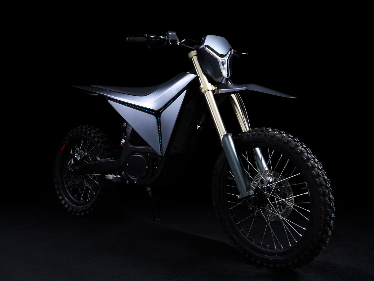 Y-Volt Surge V electric dirt bike rear view